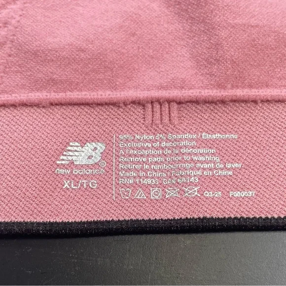 New Balance Women's Mauve Sports Bra
Sz XL ~ NWT ~ Workout - Picture 2 of 8